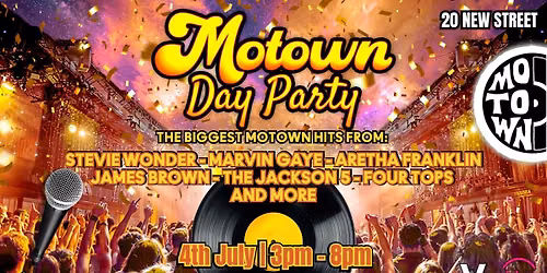Motown Day Party