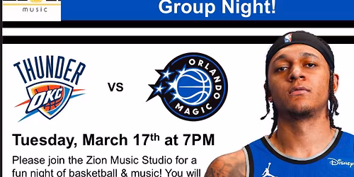 Zion Music at Orlando Magic