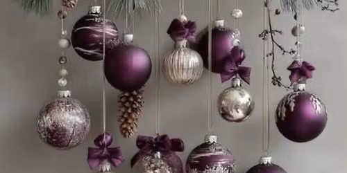 Decorative Ornament Branch Craft Class Workshop