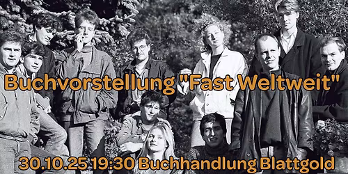 Buchvorstellung "Fast Weltweit - Wie die Hamburger Schule in Ostwestfalen erfunden wurde"