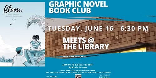 Graphic Novel Book Club @the Library!