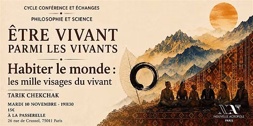 \u00catre vivant parmi les vivants - Habiter le monde