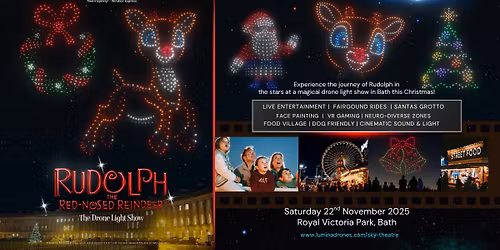 Rudolph the Red Nosed Reindeer- The drone light show