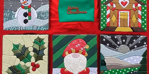 Kinusaiga (Japanese Fabric Art) Workshop: Festive Christmas Collection