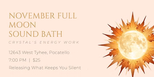 Full Moon Sound Bath 