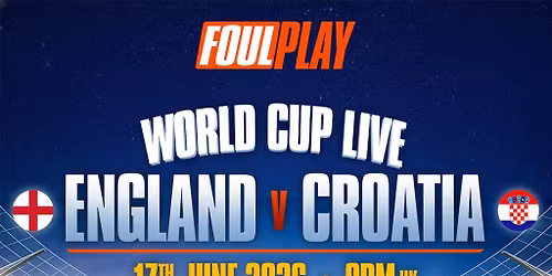 England Vs Croatia World Cup 17th June London