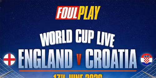 England Vs Croatia World Cup 17th June London