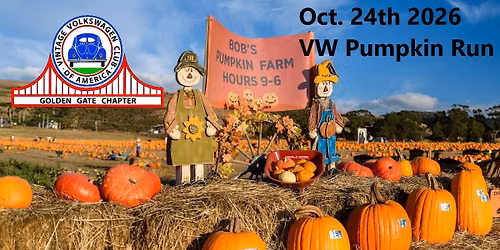 Silicon Valley VW Pumpkin Run to Half Moon Bay Oct. 24th 2026
