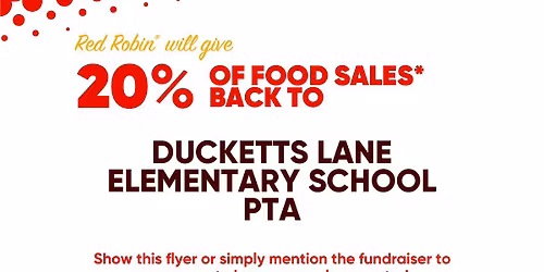 DLES PTA Red Robin Spirit Night