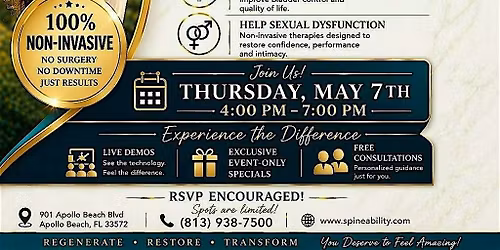 Spine-ability Wellness Event: Non-invasive Solutions for Mind and Body