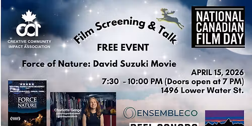 National Canadian Film Day - Movie & Talk