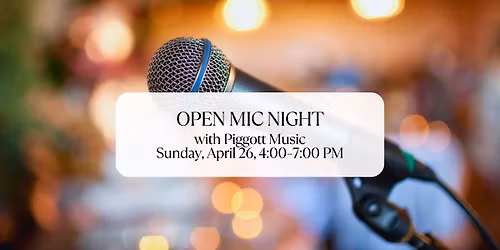 Open Mic Night