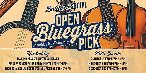 Open Bluegrass Pick at Boulder Social