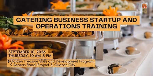 Catering Business Startup and Operations Training