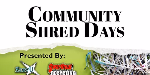 ServU Credit Union Community Shred Day - Admin Office