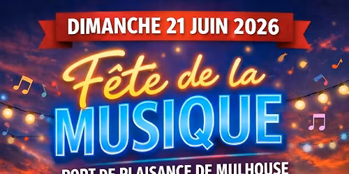 F\u00eate de la musique au port de plaisance de Mulhouse