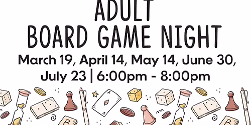 Adult Board Game Night