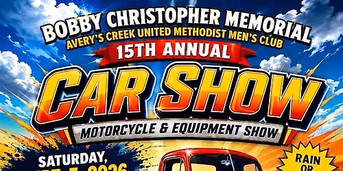Bobby Christopher 15th. Annual Memorial Car Show