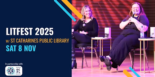 Litfest 2025 \u2014 downtown St. Catharines