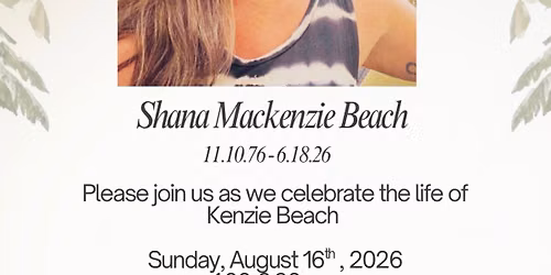Kenzie\u2019s Celebration of Life