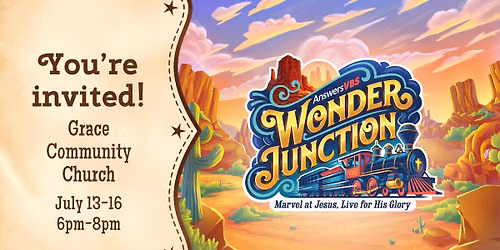 Wonder Junction VBS at Grace