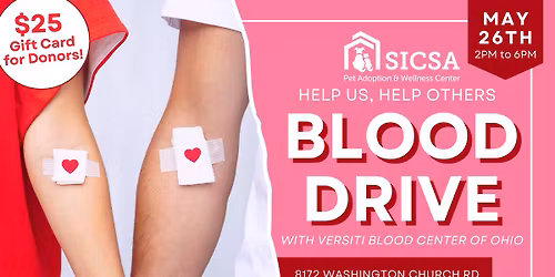 Mobile Blood Drive with Versiti Community Blood Center