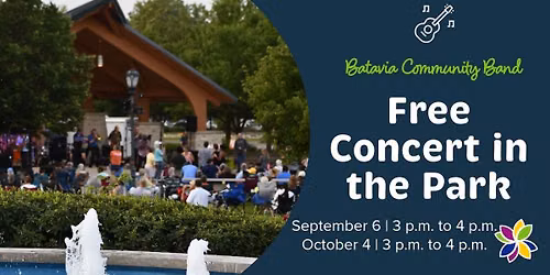 Batavia Community Band Concerts in the Park