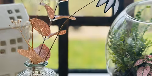 Mosaic making at Field Head Farm Uttoxeter