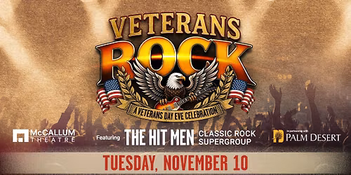 VETERANS ROCK: A Veterans Day Eve Celebration