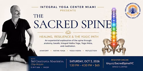 The Sacred Spine: Healing, Resilience & the Yogic Path With Chaitanya