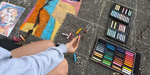 Sidewalk Chalk Mural Workshop