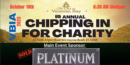 **Re-scheduled** Chipping in for Charity Golf Tournament