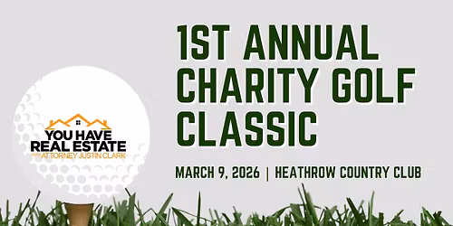 "You Have Real Estate" 1st Annual Charity Golf Classic to benefit the Blatantly Honest Foundation