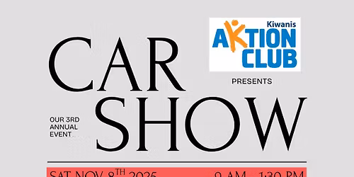 3rd Annual Aktion Club Car Show