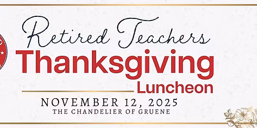 Comal ISD Retired Teacher Thanksgiving Luncheon 