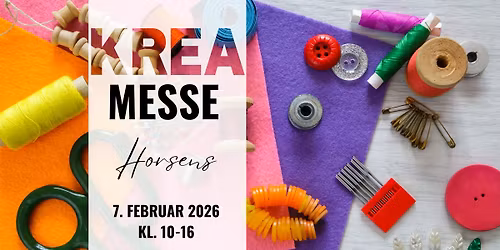 Horsens KREA-messe 7. februar 2026