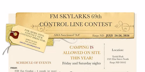 FM Skylarks 69th Annual Contest!  