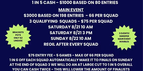 607 Open - Fall Kick Off Tournaments
