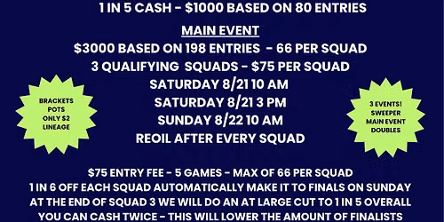 607 Open - Fall Kick Off Tournaments