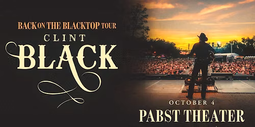 Clint Black: Back On The Blacktop Tour 2026