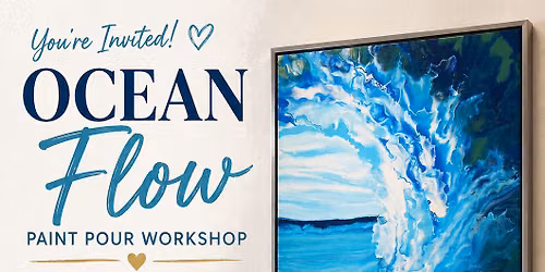 SassyJ's Craft Spot, June 7th, Ocean Flow Workshop