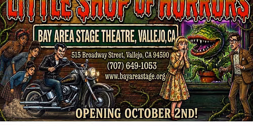 Little Shop of Horrors The Broadway Musical at Bay Area Stage Theatre on Broadway!