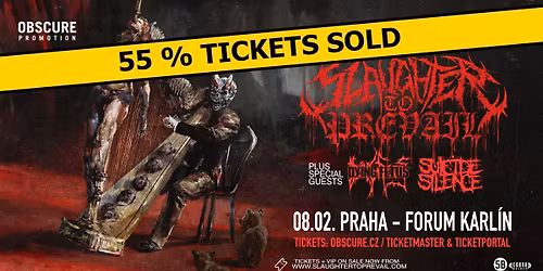 SLAUGHTER TO PREVAIL, DYING FETUS, SUICIDE SILENCE - Praha