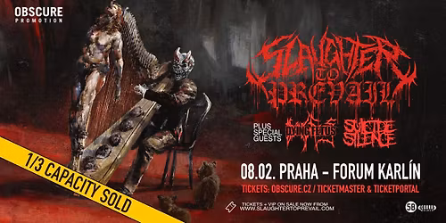 SLAUGHTER TO PREVAIL, DYING FETUS, SUICIDE SILENCE - Praha