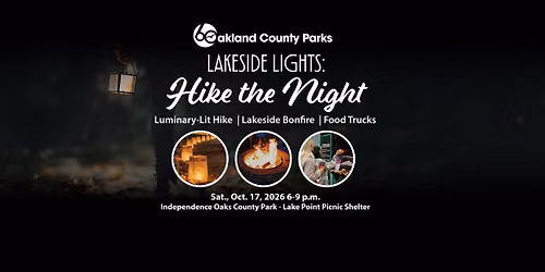 Lakeside Lights: Hike the Night