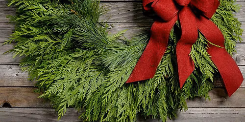 Holiday Wreath Workshop at Book Bar