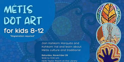 Métis Dot Art for Kids!