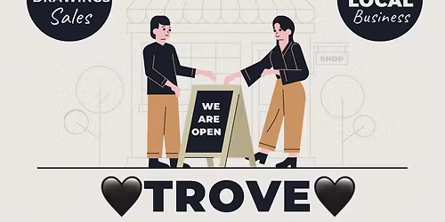Small Business Saturday at trove.Marketplace\ud83d\udda4