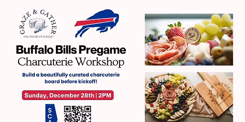 Buffalo Bills Pregame Charcuterie Workshop