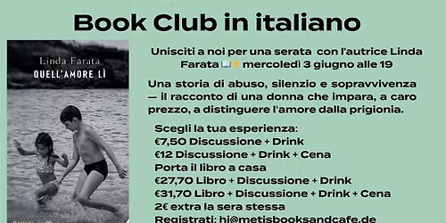 Quell'amore l\u00ec -  Book club in italiano